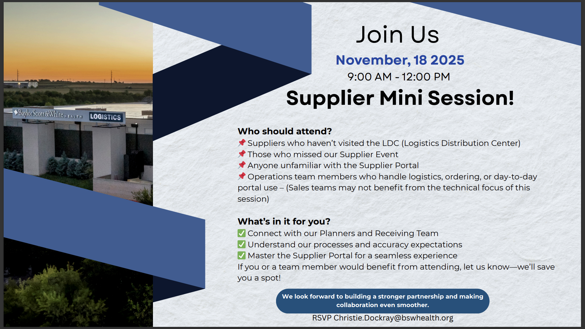 Vendor Portal  Mini Session 082925